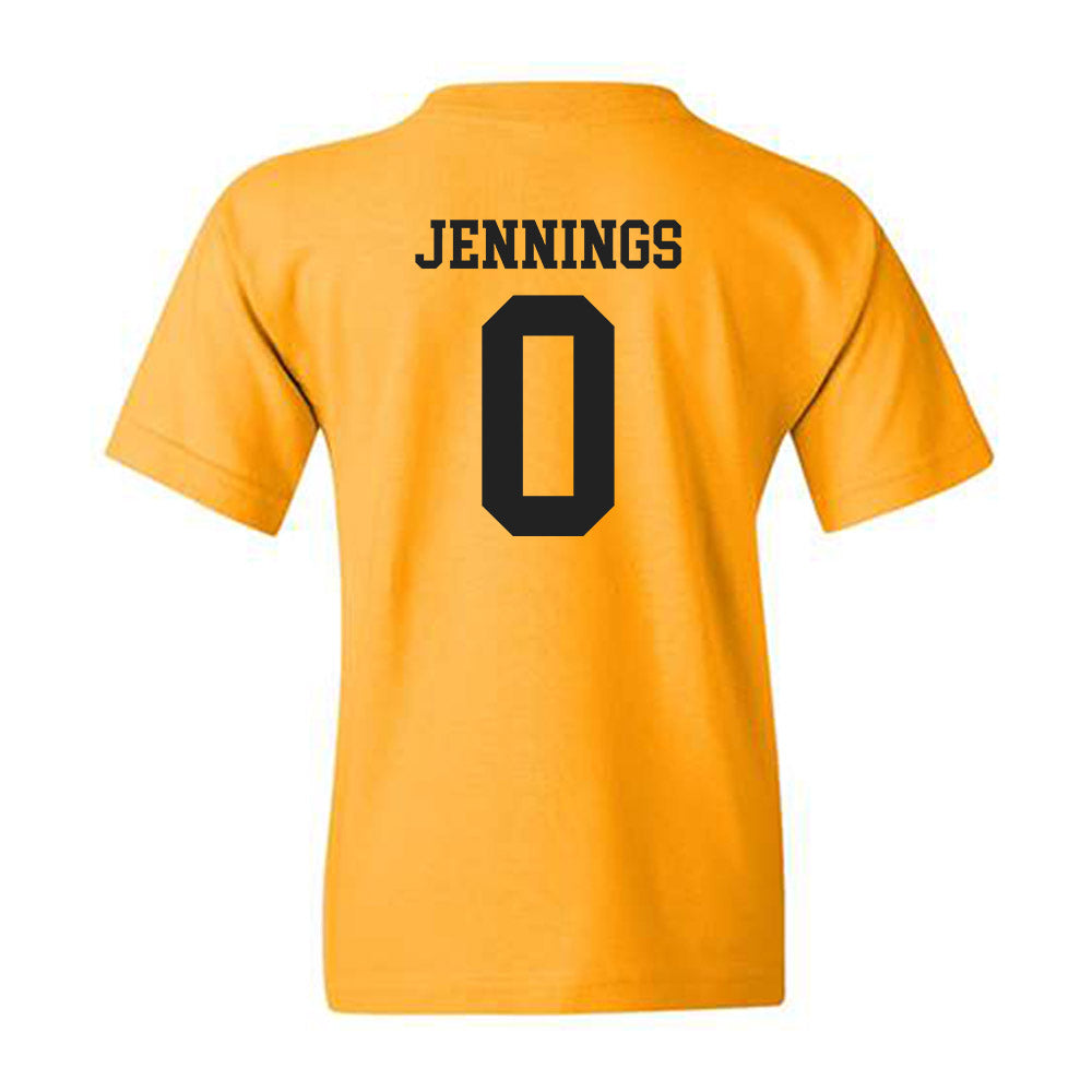 VCU - NCAA Men's Basketball : Brandon Jennings - Generic Shersey Youth T-Shirt-1