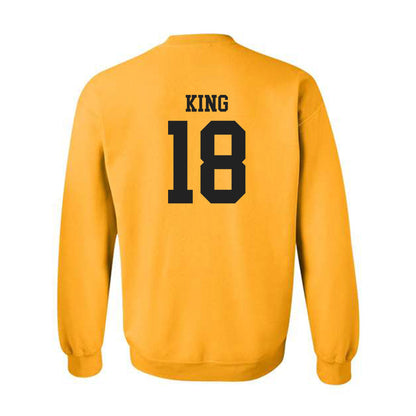 VCU - NCAA Women's Lacrosse : Chloe King - Generic Shersey Crewneck Sweatshirt-1