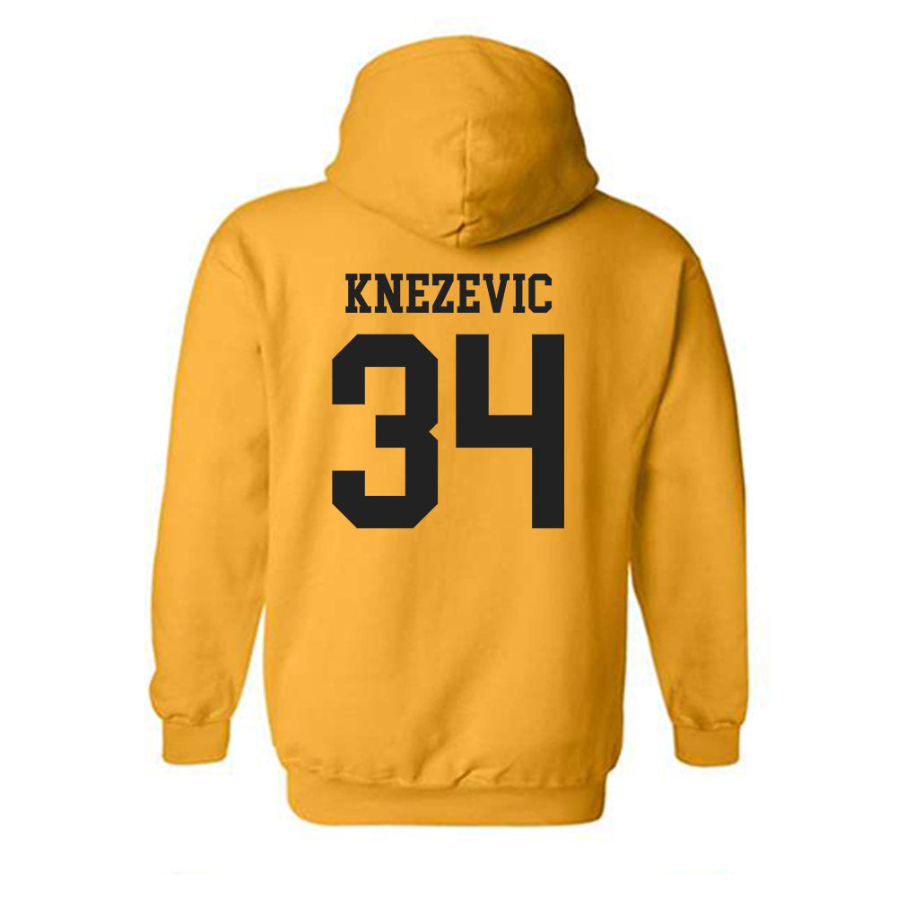 VCU - NCAA Women's Basketball : KATARINA KNEZEVIC - Generic Shersey Hooded Sweatshirt-1