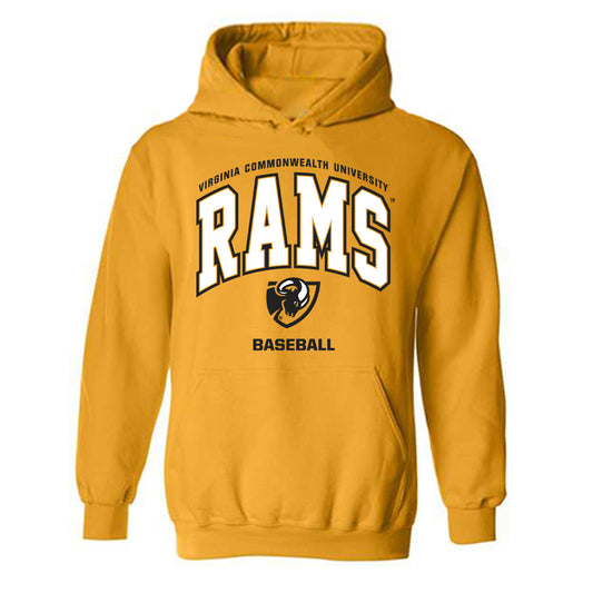 VCU - NCAA Baseball : Graham Hylton - Generic Shersey Hooded Sweatshirt-0