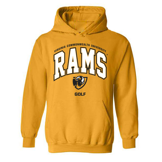 VCU - NCAA Men's Golf : Jacob Conklin - Generic Shersey Hooded Sweatshirt-0