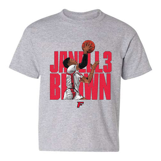 Fairfield - NCAA Women's Basketball : Janelle Brown - Youth T-Shirt