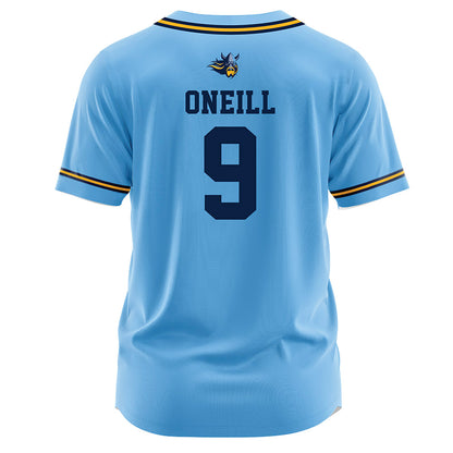 AU - NCAA Baseball : Connor Oneill - Light Blue Jersey-1
