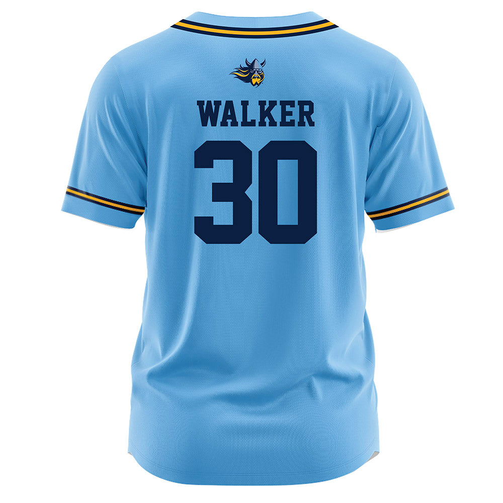 AU - NCAA Baseball : Carson Walker - Light Blue Jersey-1