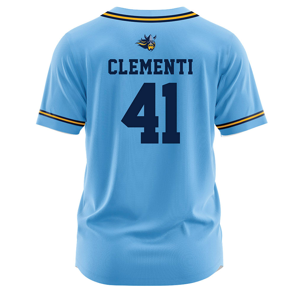 AU - NCAA Baseball : Ryan Clementi - Light Blue Jersey