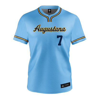 AU - NCAA Baseball : Jack Sutton - Light Blue Jersey