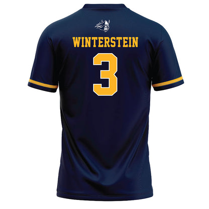 AU - NCAA Baseball : Trevor Winterstein - Navy Baseball Jersey