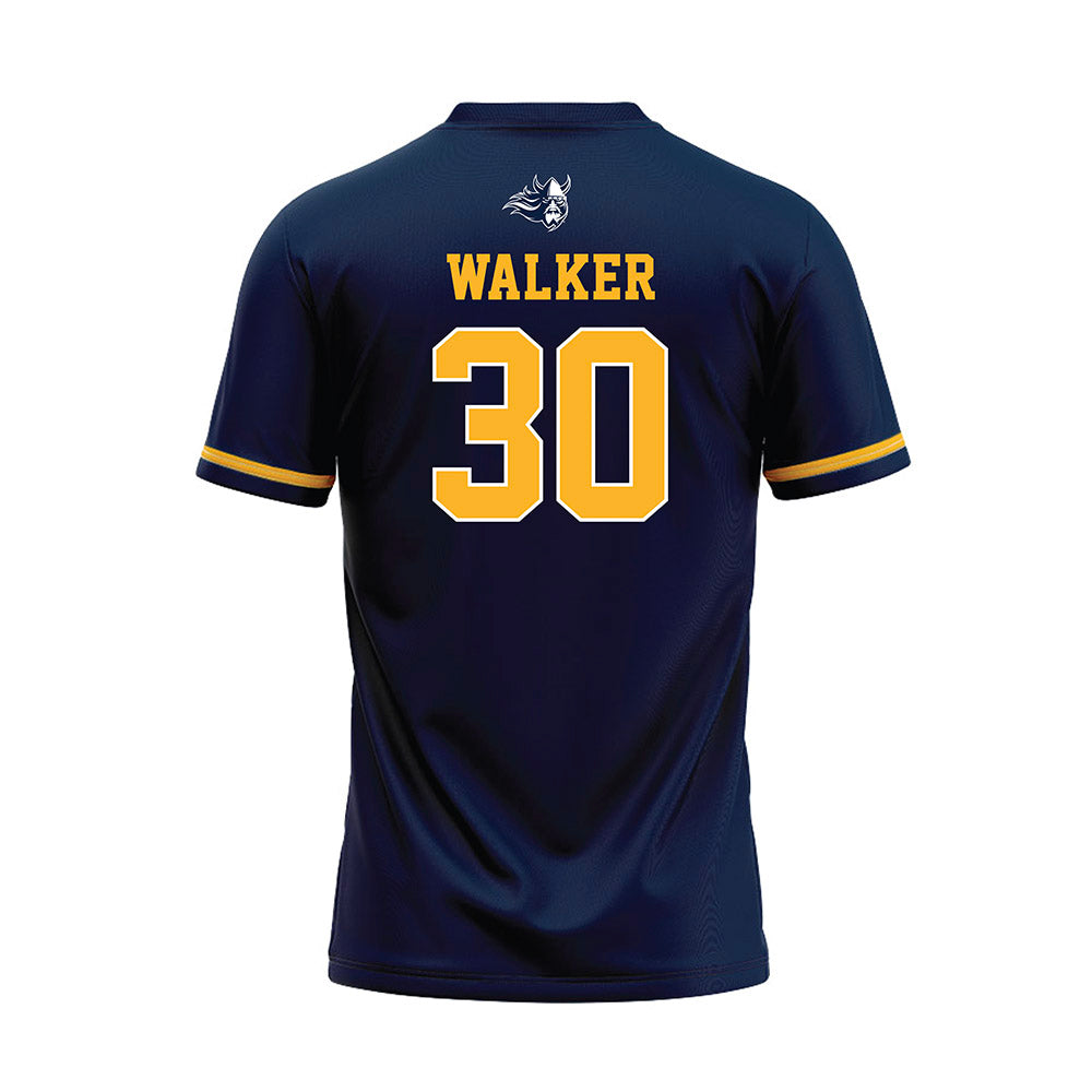 AU - NCAA Baseball : Carson Walker - Navy Jersey-1