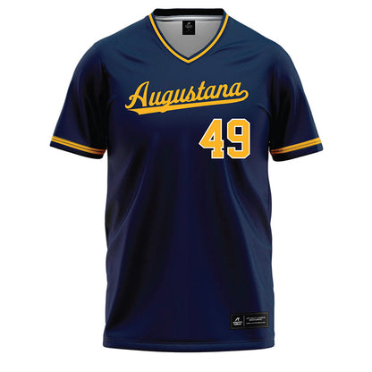 AU - NCAA Baseball : Mariano Gomez - Navy Baseball Jersey