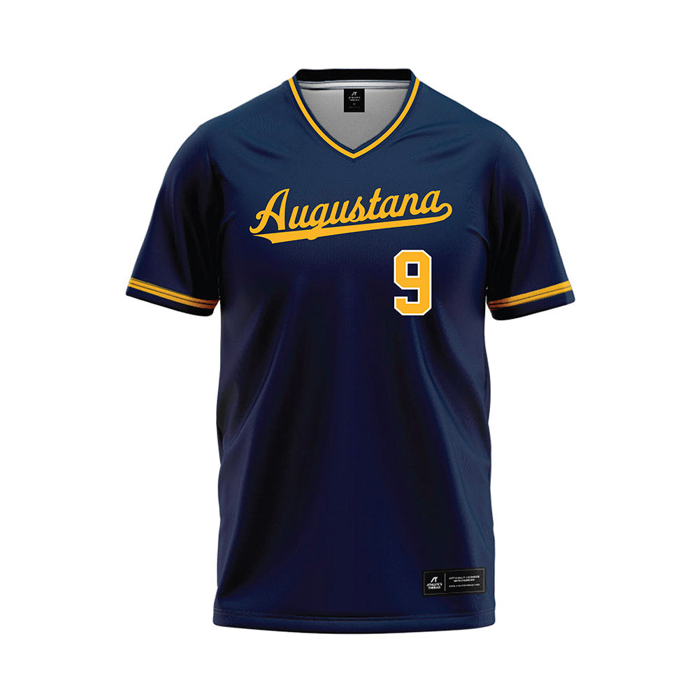 AU - NCAA Baseball : Connor Oneill - Navy Jersey-0
