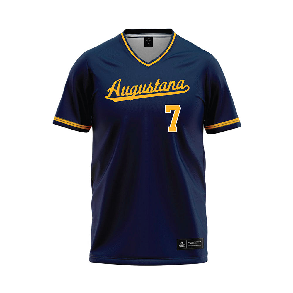 AU - NCAA Baseball : Jack Sutton - Navy Baseball Jersey