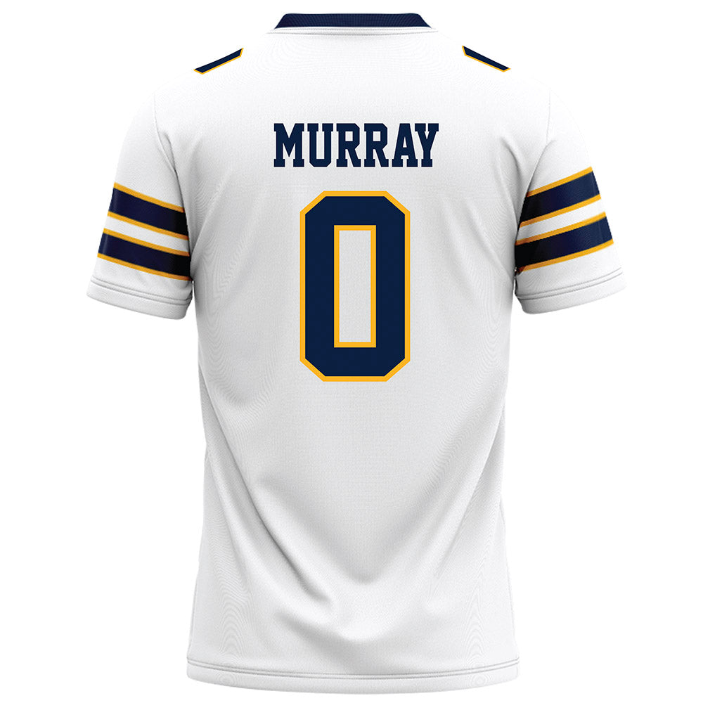 AU - NCAA Football : Tony Murray - White Football Jersey-1