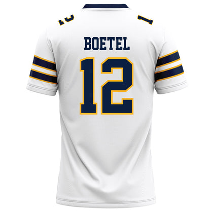 AU - NCAA Football : Lincoln Boetel - White Football Jersey