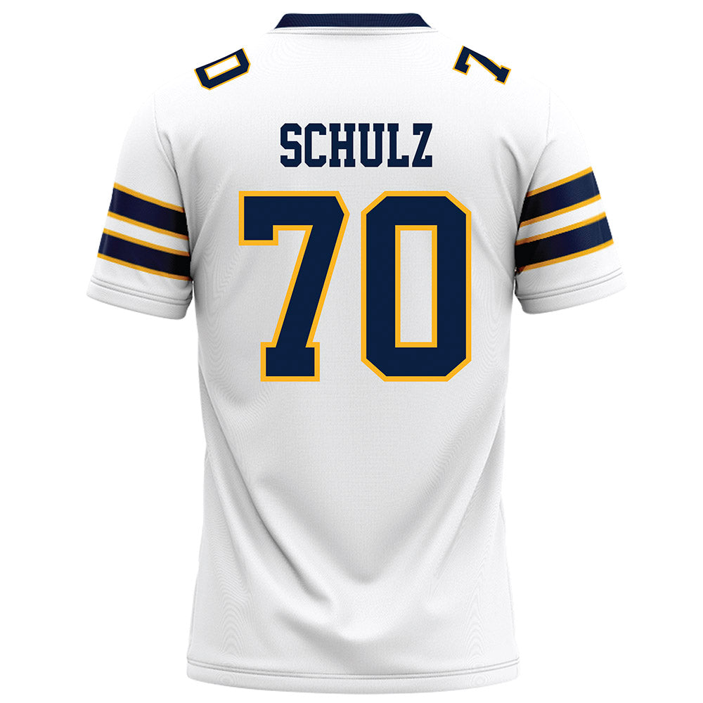 AU - NCAA Football : Joey Schulz - White Football Jersey-1