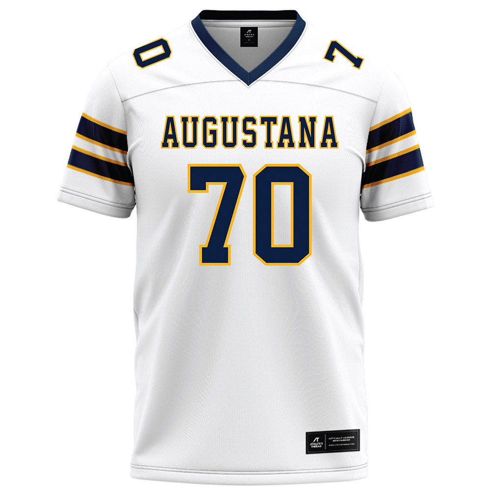 AU - NCAA Football : Joey Schulz - White Football Jersey-0
