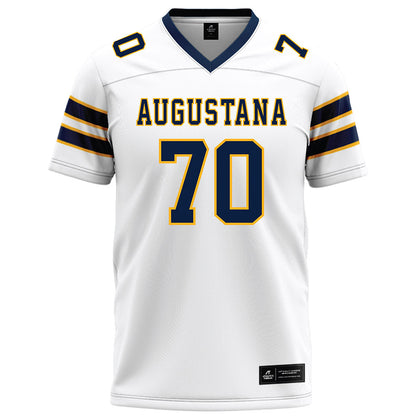 AU - NCAA Football : Joey Schulz - White Football Jersey-0