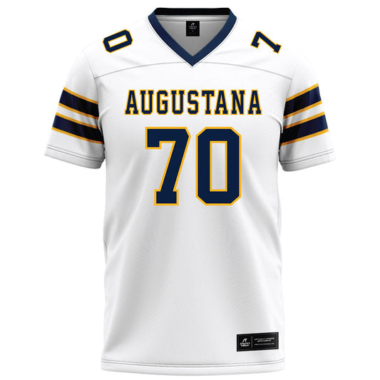AU - NCAA Football : Joey Schulz - White Football Jersey-0
