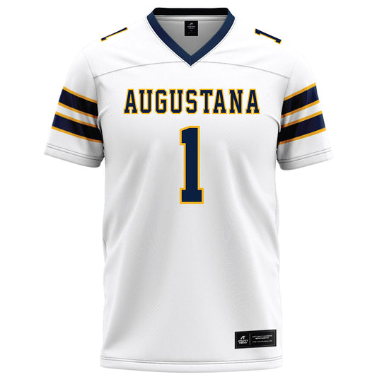 AU - NCAA Football : Jackson Bohland - White Football Jersey-0