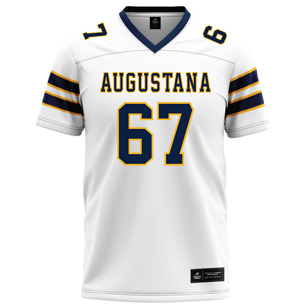 AU - NCAA Football : Ryan Retzer - White Football Jersey-0