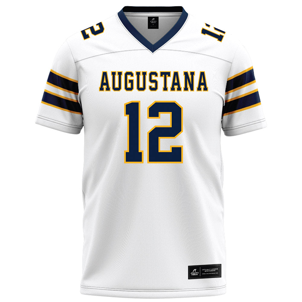 AU - NCAA Football : Lincoln Boetel - White Football Jersey