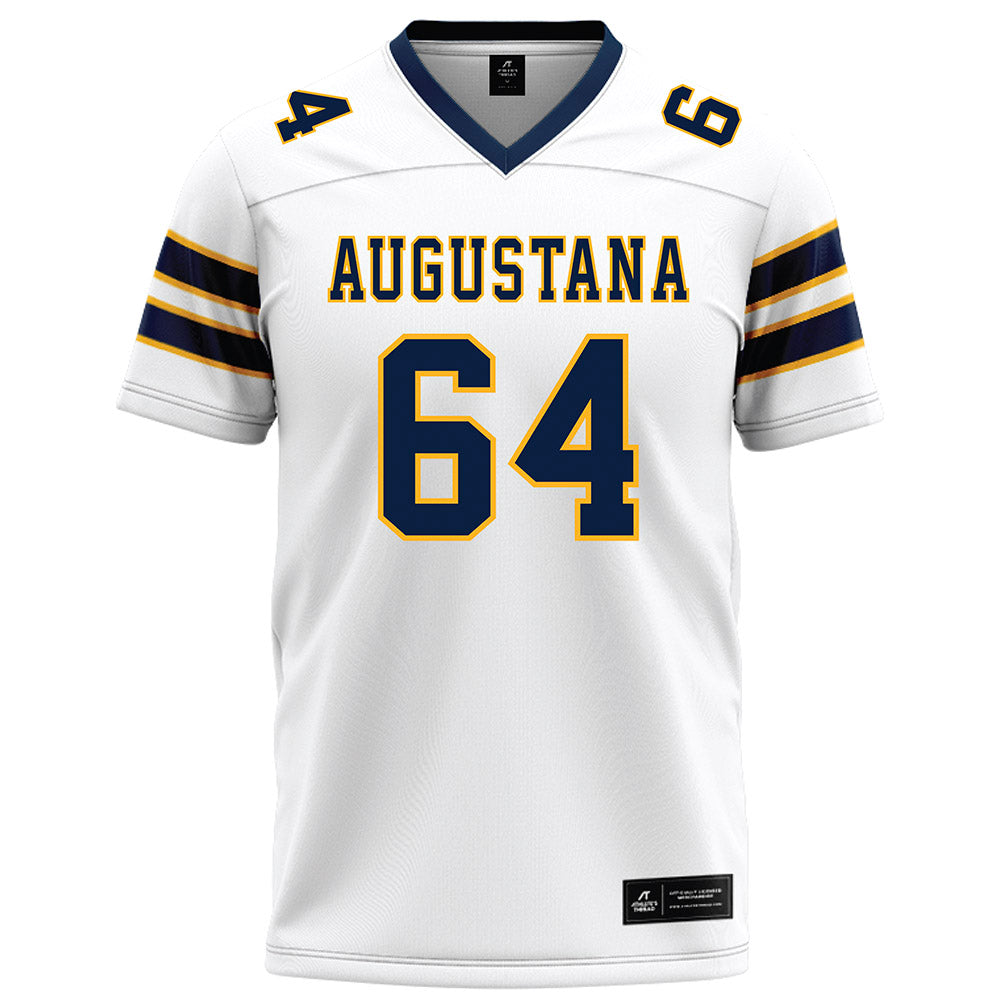 AU - NCAA Football : Jake Zitek - White Football Jersey-0
