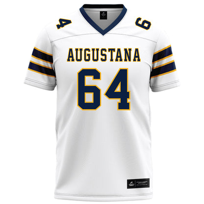 AU - NCAA Football : Jake Zitek - White Football Jersey-0