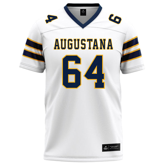 AU - NCAA Football : Jake Zitek - White Football Jersey-0