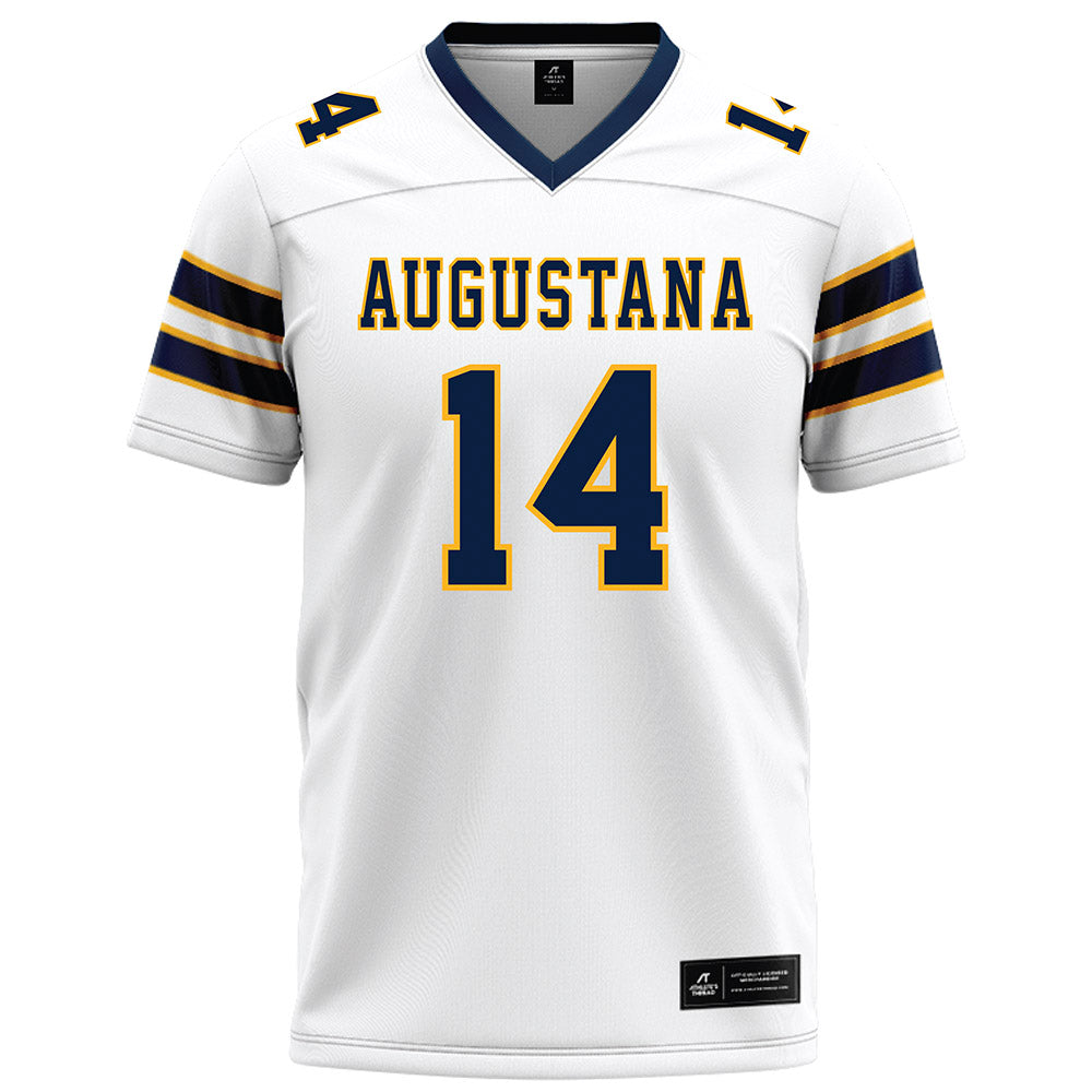 AU - NCAA Football : Jaxon Haynes - White Football Jersey-0