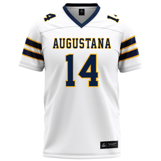 AU - NCAA Football : Jaxon Haynes - White Football Jersey-0