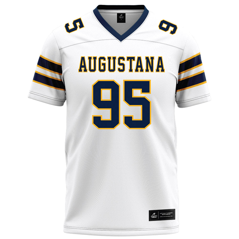 AU - NCAA Football : Joshua Leeobryant - White Football Jersey-0