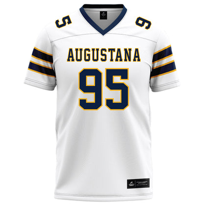 AU - NCAA Football : Joshua Leeobryant - White Football Jersey-0