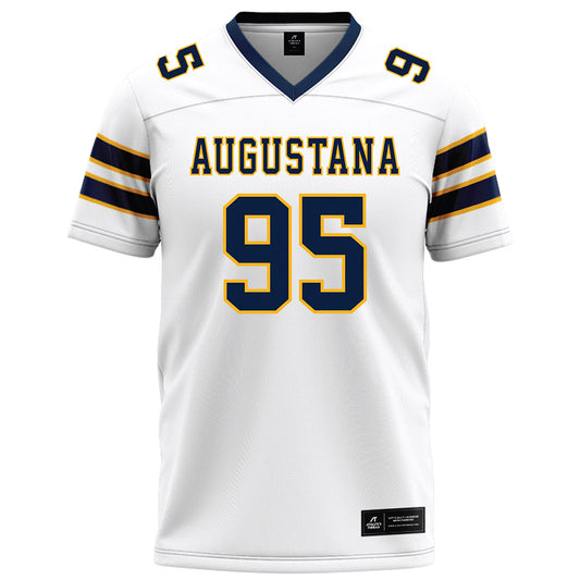 AU - NCAA Football : Joshua Leeobryant - White Football Jersey-0