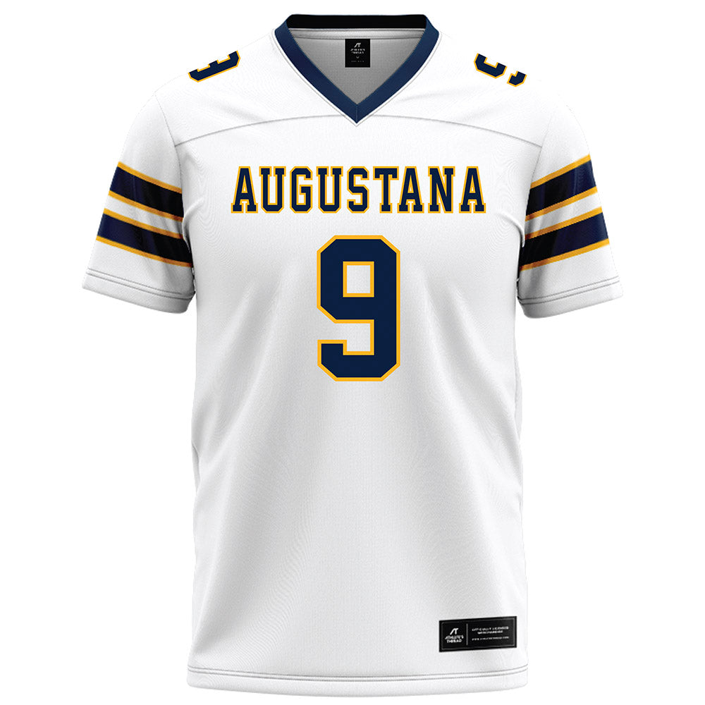 AU - NCAA Football : DJ Page - White Football Jersey-0