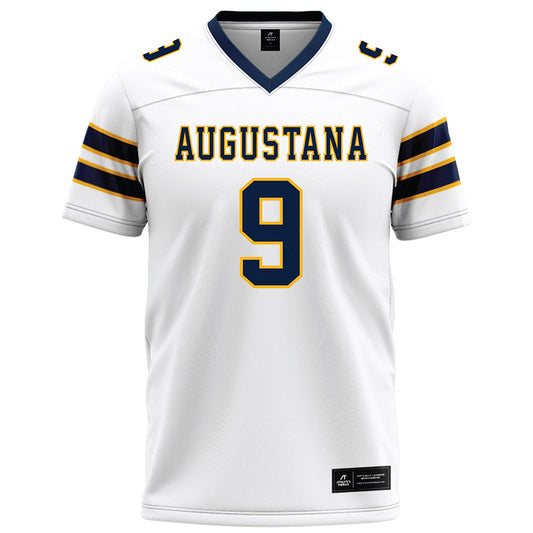 AU - NCAA Football : DJ Page - White Football Jersey-0