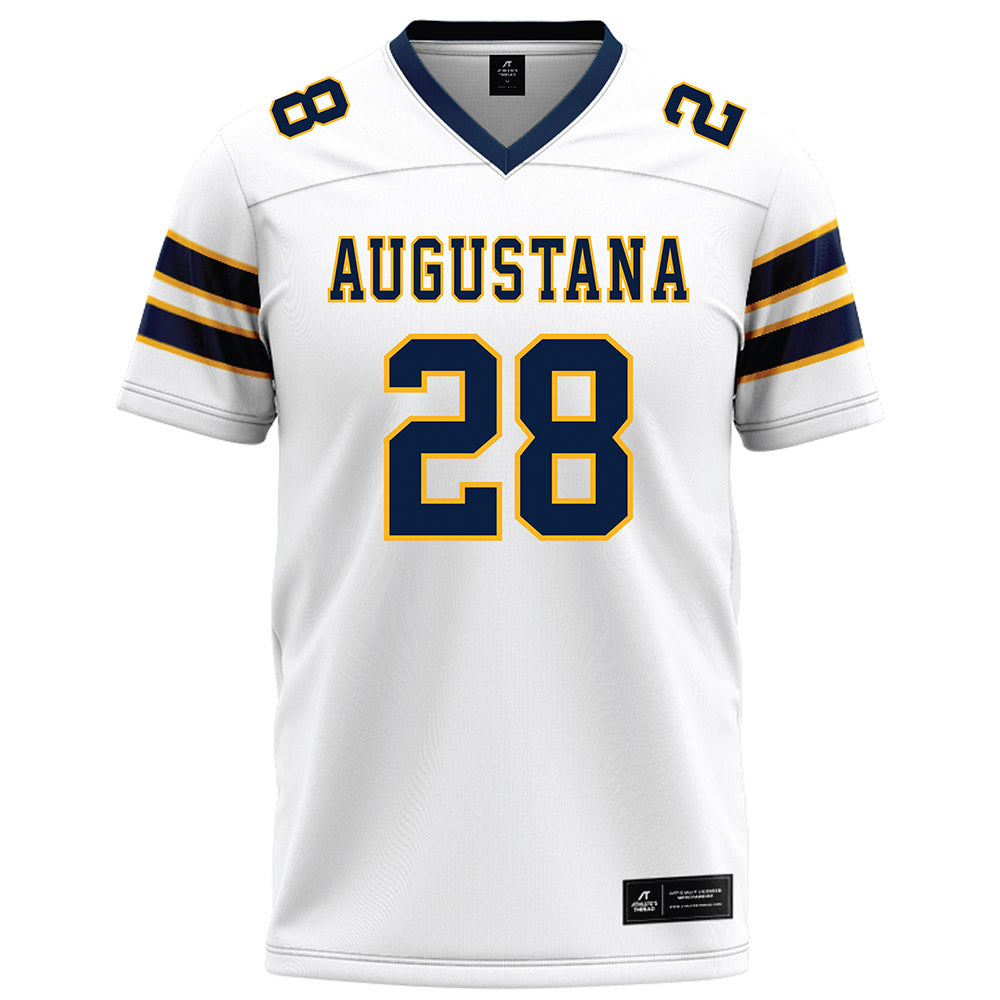 AU - NCAA Football : Steel Schomaker - White Football Jersey-0