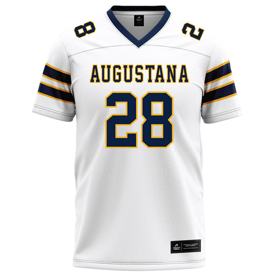 AU - NCAA Football : Steel Schomaker - White Football Jersey-0