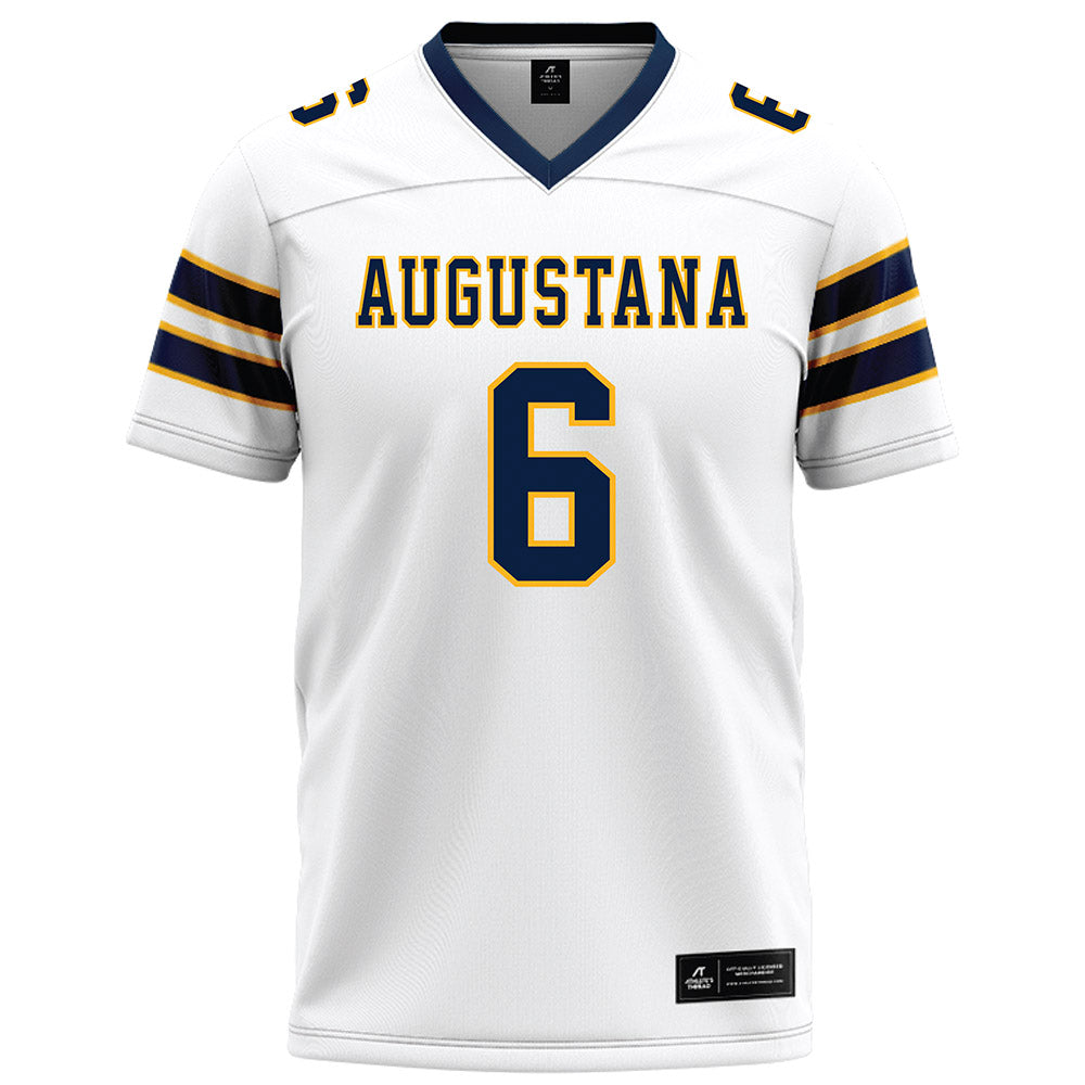 AU - NCAA Football : Neal May - White Football Jersey-0
