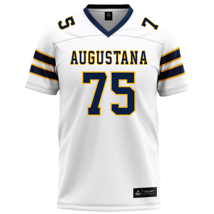 AU - NCAA Football : Preston Kellogg - White Football Jersey