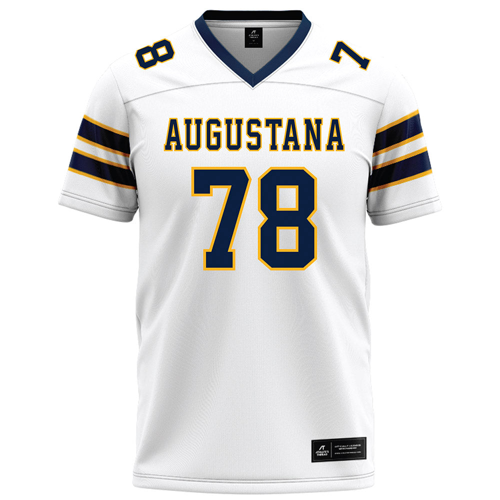 AU - NCAA Football : Parker Fontaine - White Football Jersey-0