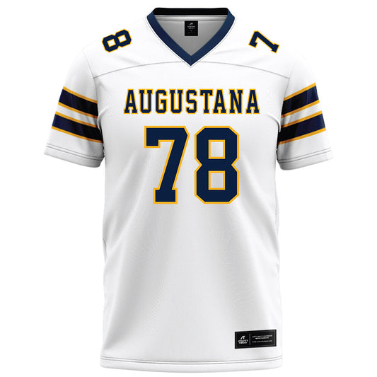 AU - NCAA Football : Parker Fontaine - White Football Jersey-0