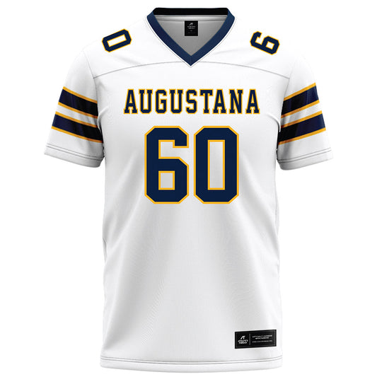AU - NCAA Football : Stylz Blackmon - White Football Jersey-0