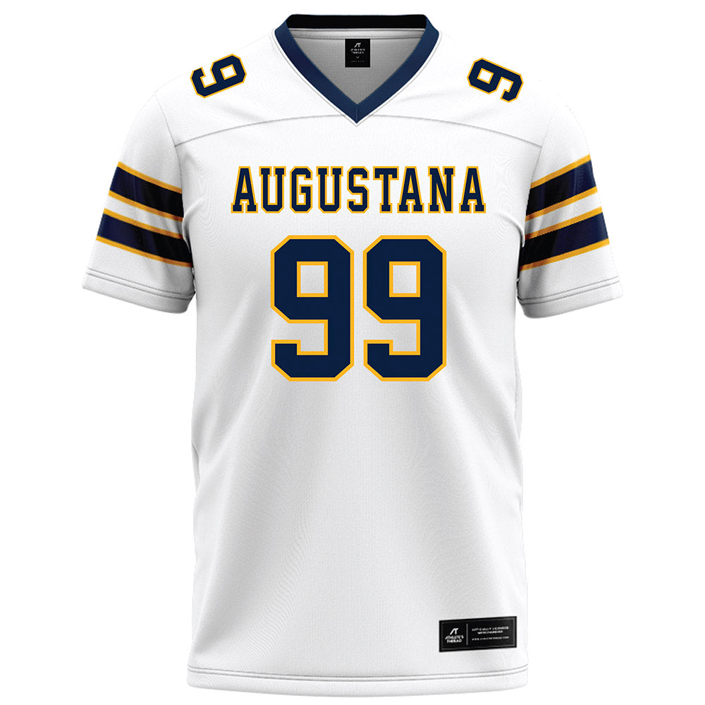 AU - NCAA Football : Khadin Williamson - White Football Jersey-0