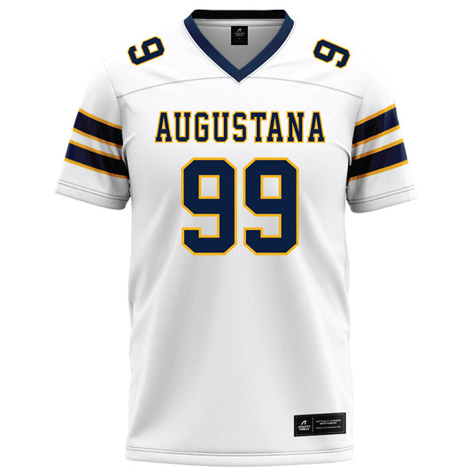 AU - NCAA Football : Khadin Williamson - White Football Jersey-0