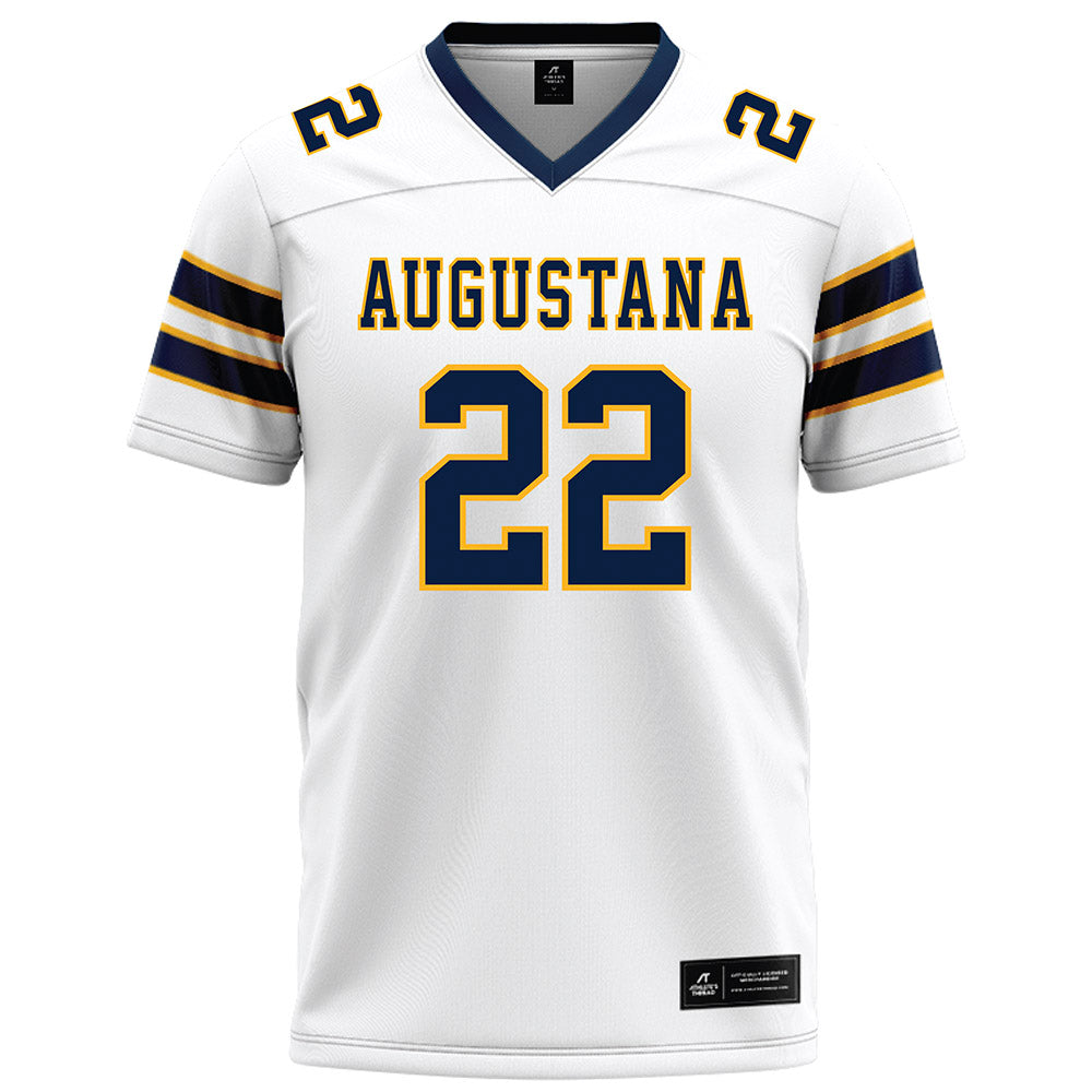 AU - NCAA Football : Breylon Blount - White Football Jersey-0