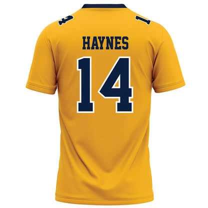 AU - NCAA Football : Jaxon Haynes - Gold Football Jersey-1