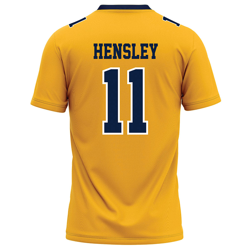 AU - NCAA Football : Gunnar Hensley - Gold Football Jersey-1