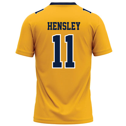 AU - NCAA Football : Gunnar Hensley - Gold Football Jersey-1