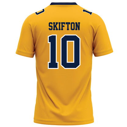 AU - NCAA Football : Adam Skifton - Gold Football Jersey-1