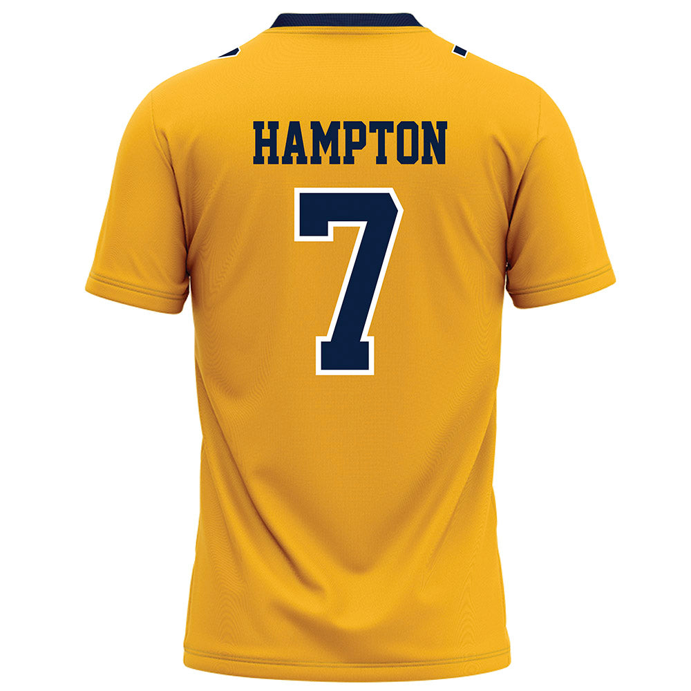 AU - NCAA Football : Jermaine Hampton - Gold Football Jersey-1