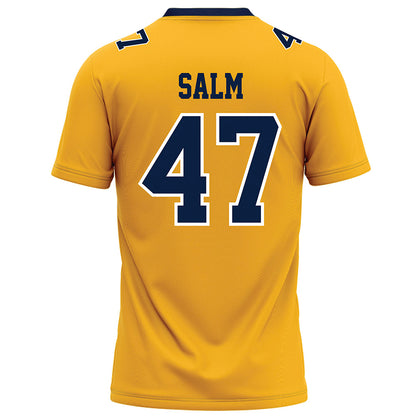 AU - NCAA Football : Brock Salm - Gold Football Jersey-1
